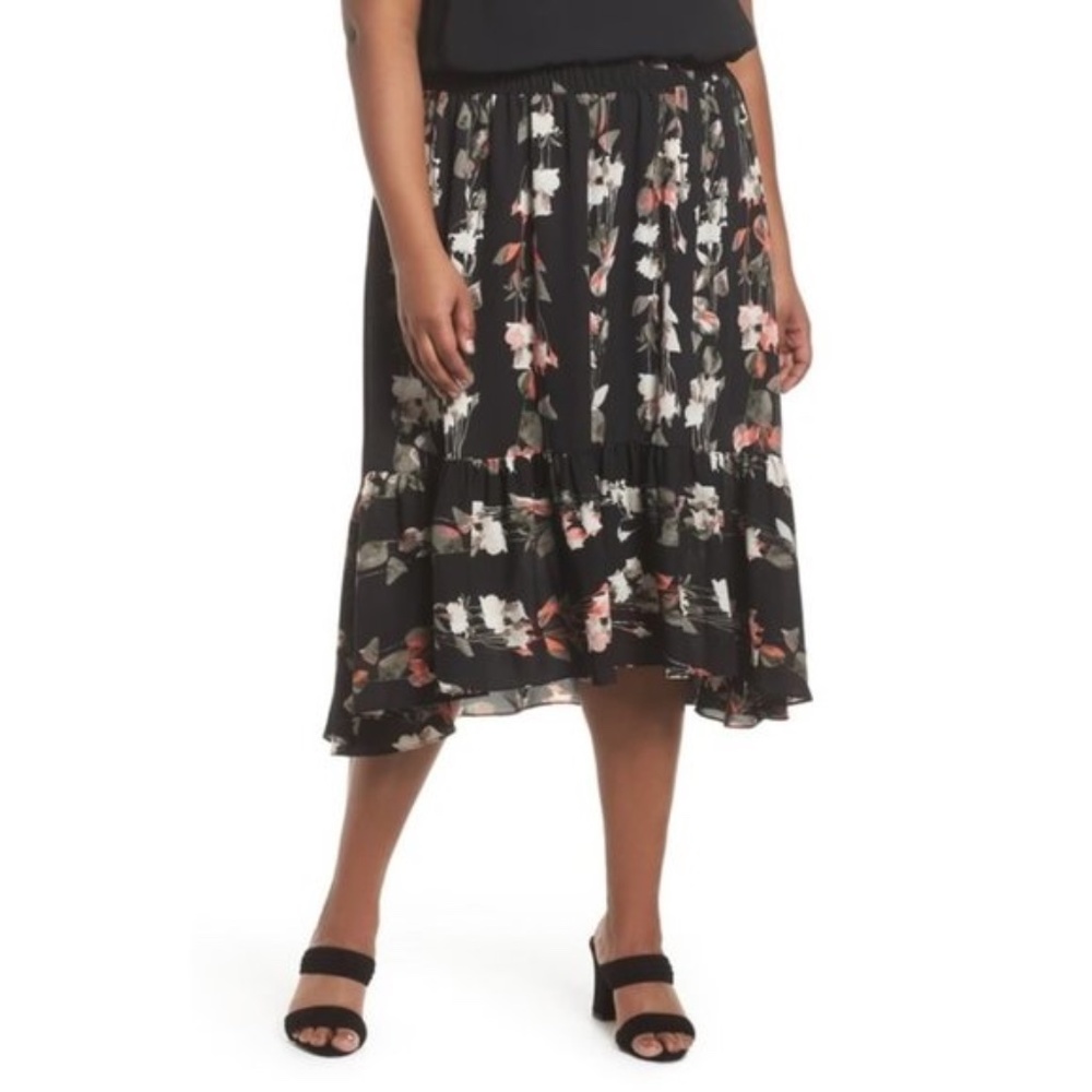 Sejour Ruffle Skirt (Plus Size)